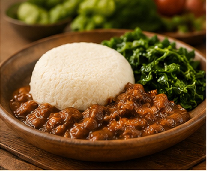 A nourishing Kenyan meal