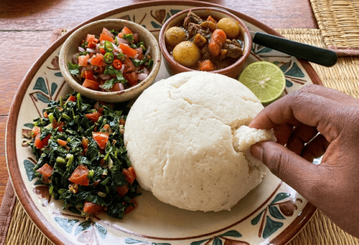Nourishing Kenyan meal